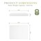 Merrick Lane Cielo Memory Foam Mattress in a Box with 3 Layers, Washable Cover, Green Tea-Infused Foam, Cooling Gel, and CertiPUR-US Certified Foam